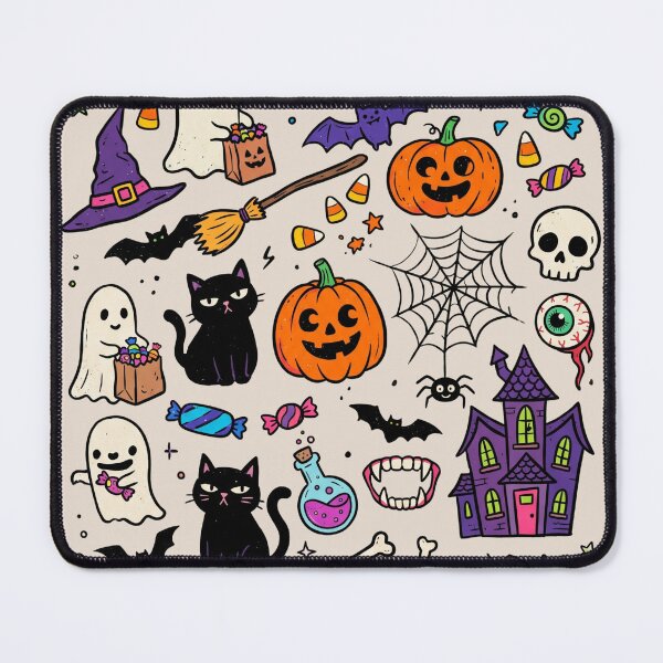 Item preview, Spooky Cute Halloween Doodles designed and sold by dudelinart.