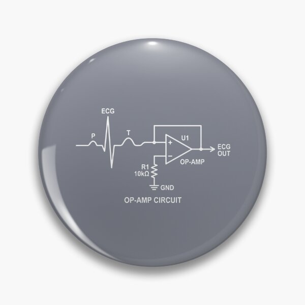 Item preview, ECG Op-Amp Circuit Electronic Engineering Biomedical Student Hobbyist designed and sold by SofiBlair.