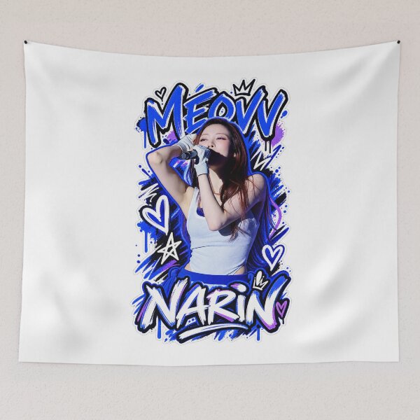 Item preview, MEOVV Narin Revenge Live Stage Graffiti Art designed and sold by Valereekmerch.