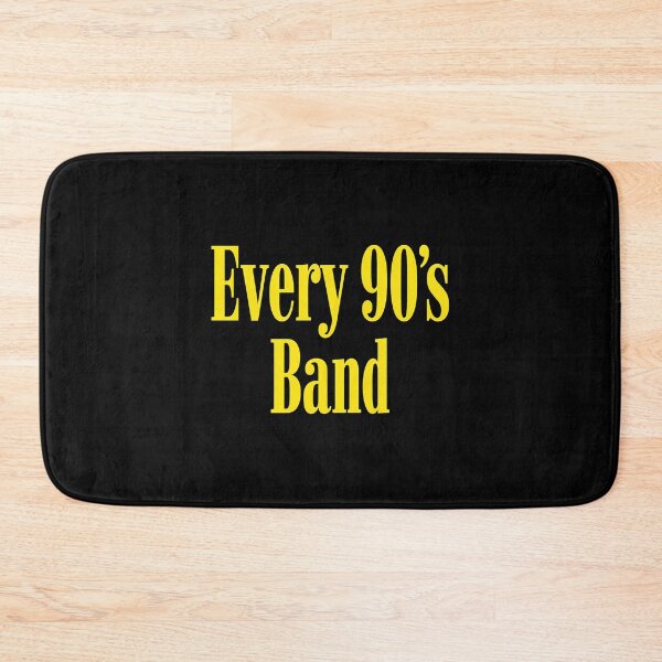 Item preview, Every 90's Band Nostalgia  Music Yellow designed and sold by PHILCPHERSON.