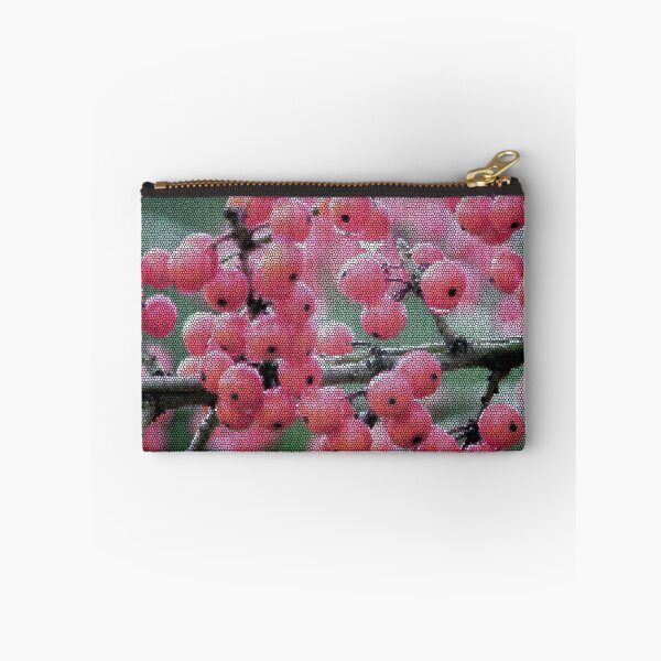 Item preview, Stained Glass Pink Rowan Berries Art designed and sold by ZorianArt.