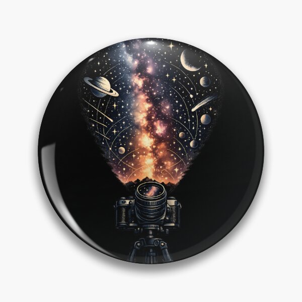 Item preview, Camera capturing the Milky Way designed and sold by Daily Quirk.