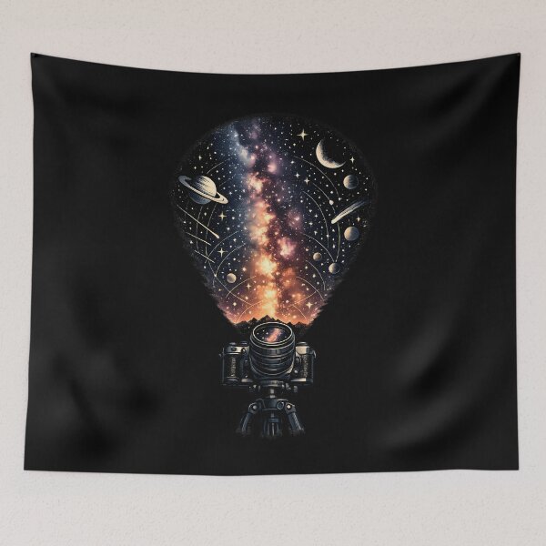Item preview, Camera capturing the Milky Way designed and sold by Daily Quirk.