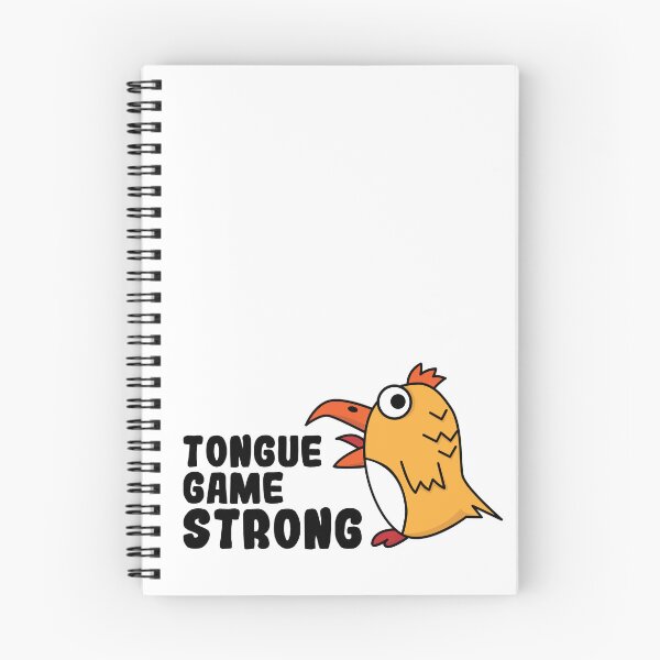 Item preview, Tongue Game Strong | Funny Bird Character designed and sold by Creatory.studio.