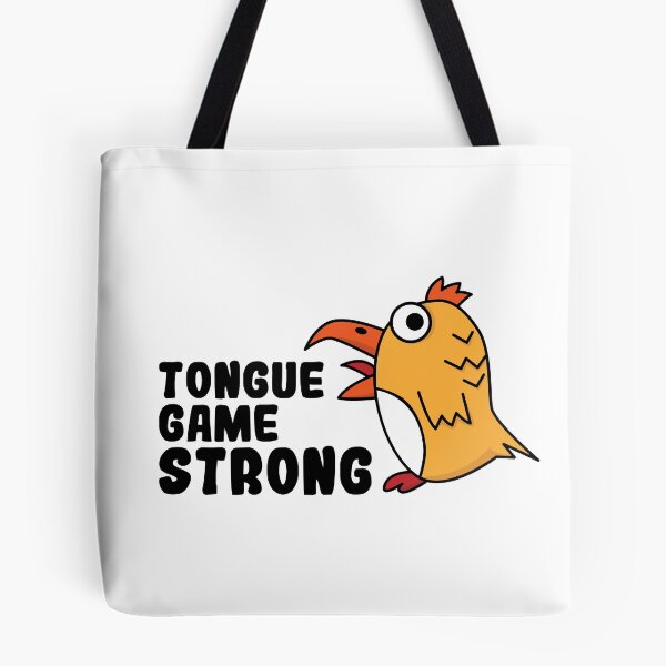 Item preview, Tongue Game Strong | Funny Bird Character designed and sold by Creatory.studio.