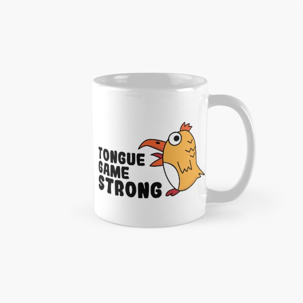 Item preview, Tongue Game Strong | Funny Bird Character designed and sold by Creatory.studio.
