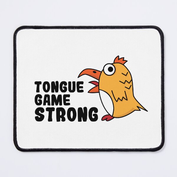 Item preview, Tongue Game Strong | Funny Bird Character designed and sold by Creatory.studio.
