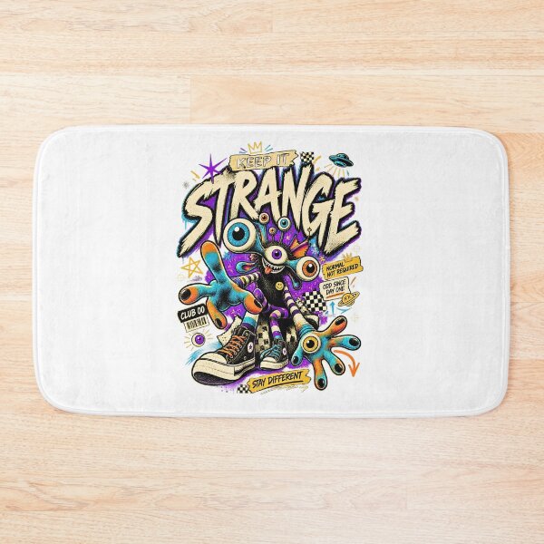 Item preview, Keep It Strange Weird Grunge Art designed and sold by EvergreenPark - Tee Studio.