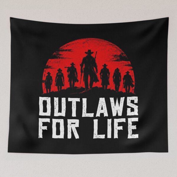 Item preview, Retro Outlaws For Life Merlin Arthur Bradley James designed and sold by BarnettemarArts.