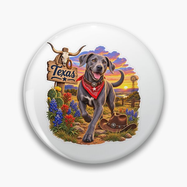 Item preview, Texas Lone Star Dog designed and sold by Whimspired By Paxx.