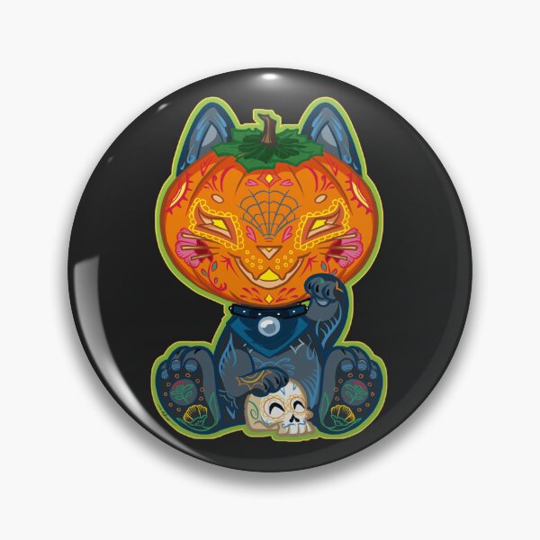 Artikelvorschau, Glückliche Halloween-Katze entworfen und verkauft von KathleenHarmon6.