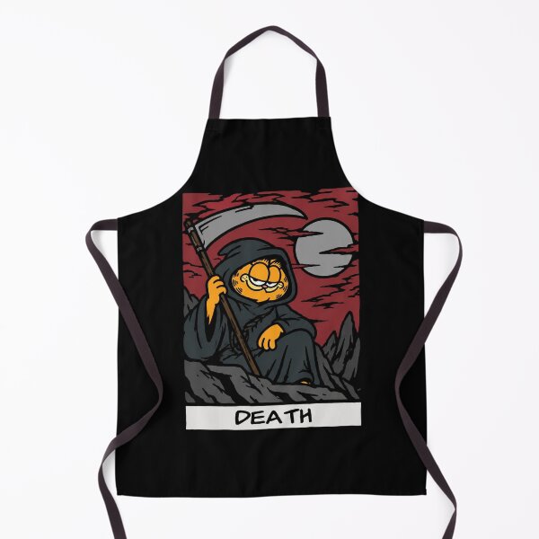 Item preview, Garfield Death Tarot Card Vintage Grim Reaper designed and sold by AzulAdams.