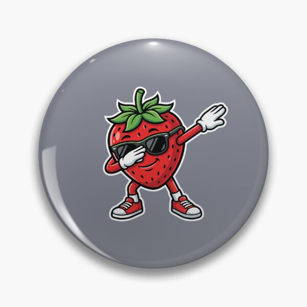 Item preview, Dabbing Strawberry Funny Fruit Lover Meme designed and sold by SofiBlair.