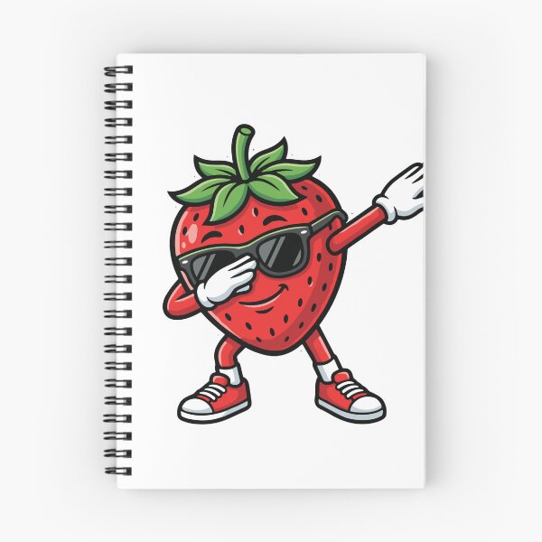 Item preview, Dabbing Strawberry Funny Fruit Lover Meme designed and sold by SofiBlair.