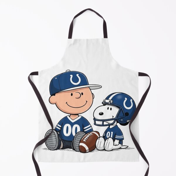 Item preview, Snoopy And Charlie Brown Indianapolis Colts Football Fan designed and sold by DamianRoy88.