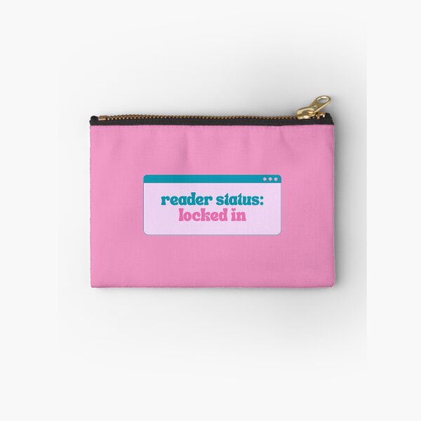 Item preview, Reader Status: Locked In | Bookish | Booktok | Funny designed and sold by The Turquoise Brush.