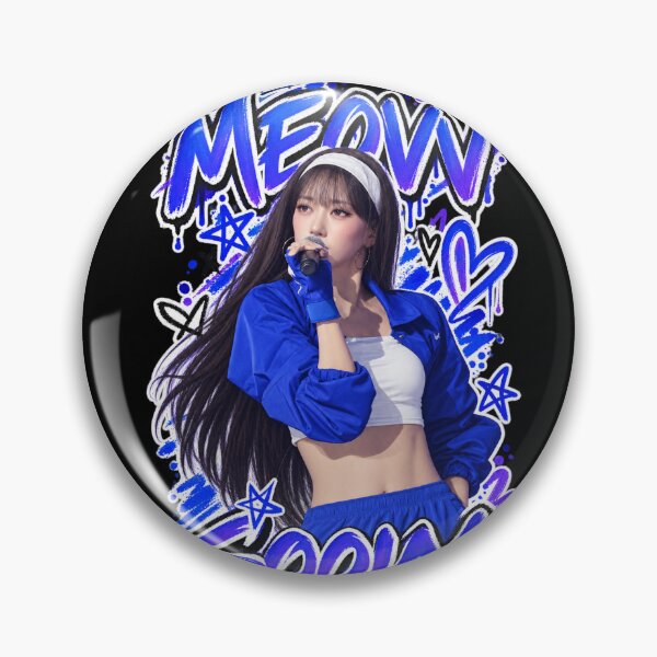 Item preview, Sooin MEOVV Favorite Song Blue Spray Paint Stage Visual designed and sold by Valereekmerch.