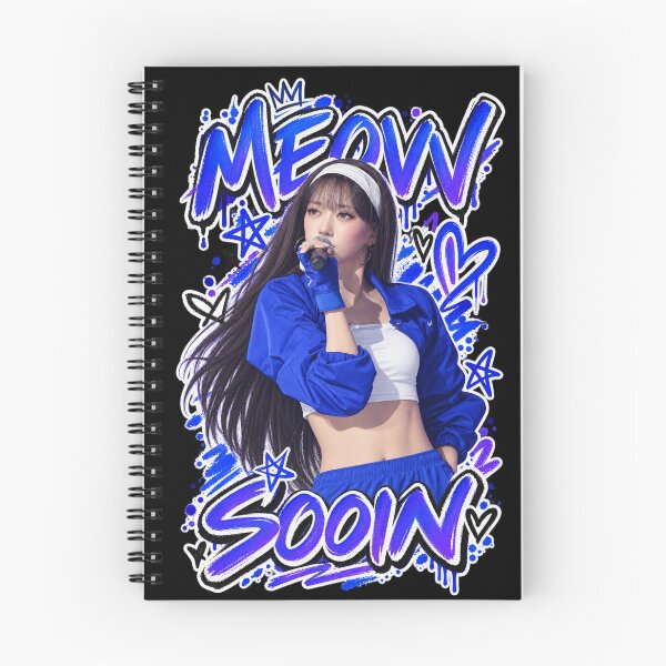 Item preview, Sooin MEOVV Favorite Song Blue Spray Paint Stage Visual designed and sold by Valereekmerch.