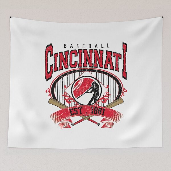 Item preview, Cincinnati Baseball Vintage Retro Sports designed and sold by HombyJakson.