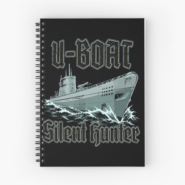 Item preview, U-boat Silent Hunter Vintage Black Schwarz Clean Style designed and sold by BarnettemarArts.