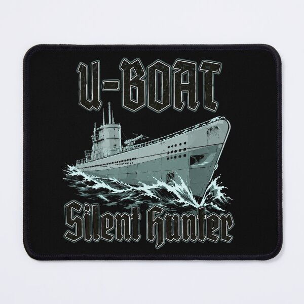 Item preview, U-boat Silent Hunter Vintage Black Schwarz Clean Style designed and sold by BarnettemarArts.