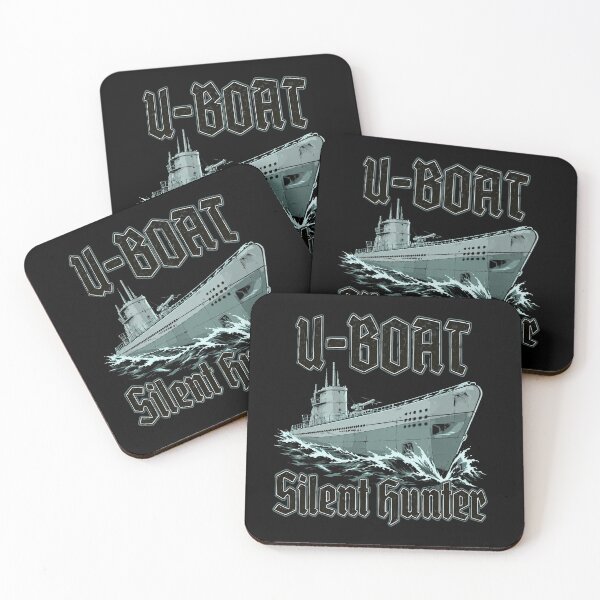 Item preview, U-boat Silent Hunter Vintage Black Schwarz Clean Style designed and sold by BarnettemarArts.