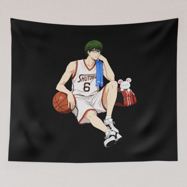 Item preview, Kuroko No Basket Midorima Shintaro Retro Kurokos Basketball designed and sold by Bandnarelle.