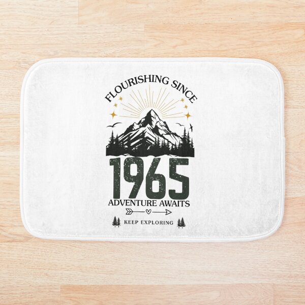 Item preview, Diseño de cumpleaños de aventura en la montaña de 1965: Floreciendo desde 1965 designed and sold by FlareCraftStudio.