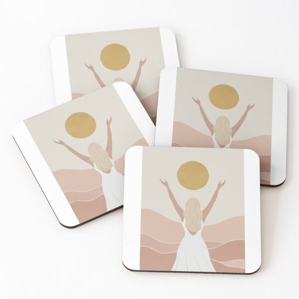Artikelvorschau, Boho-Sonnenaufgang – Minimalistische Morgen-Horizont-Linienkunst entworfen und verkauft von HappyHarmony40.