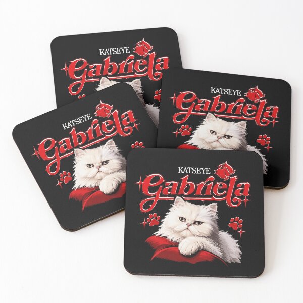 Aperçu de l'œuvre Chat mignon Katseye Gabriela créée et vendue par AvaLawley.