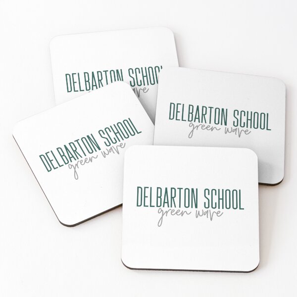Item preview, Delbarton Green Wave Sticker designed and sold by Rayan-hopper.