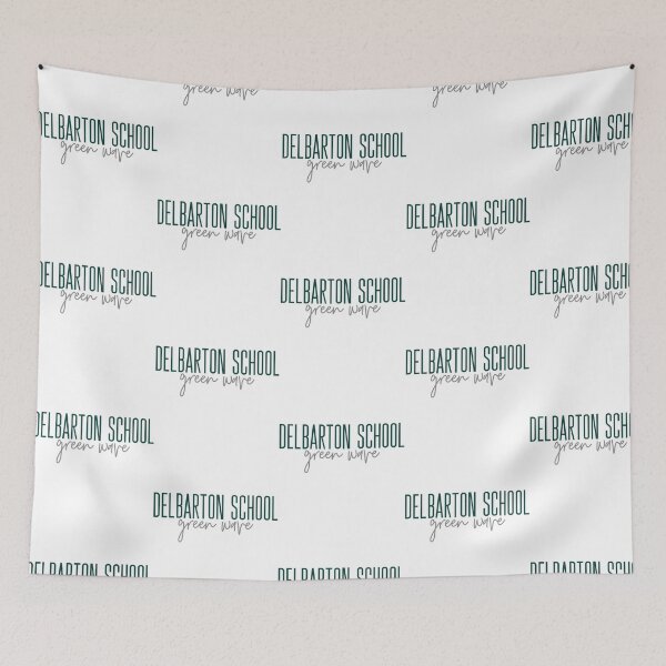 Item preview, Delbarton Green Wave Sticker designed and sold by Rayan-hopper.