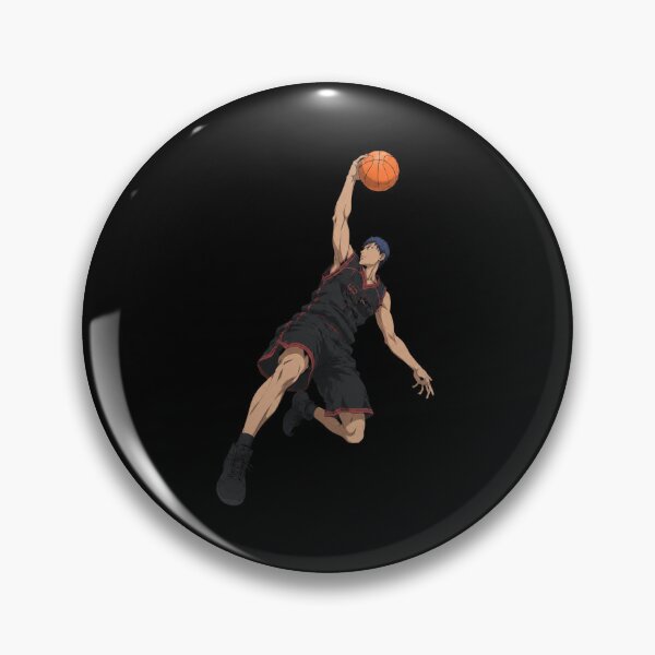 Item preview, Kuroko No Basket Aomine Daiki Retro Kurokos Basketball designed and sold by Bandnarelle.