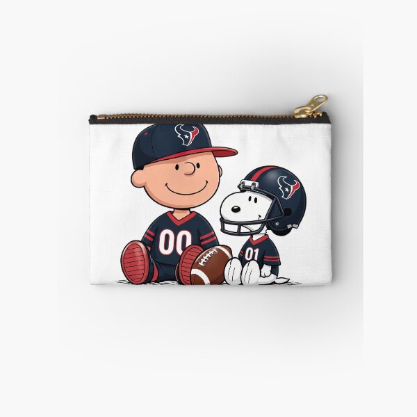 Item preview,  Snoopy And Charlie Brown Houston Texans  Football Fan designed and sold by DamianRoy88.