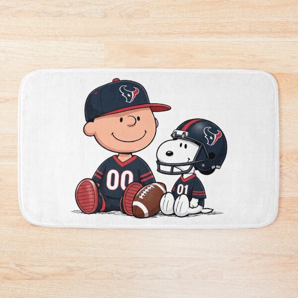 Item preview,  Snoopy And Charlie Brown Houston Texans  Football Fan designed and sold by DamianRoy88.