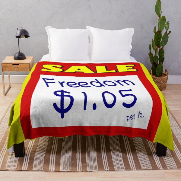 Item preview, Freedom Isn’t Free. It Costs $1.05. designed and sold by Karate Octopus.