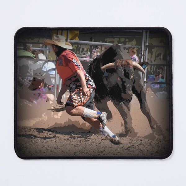 Artikelvorschau, Rodeo-Clowns, Rodeo-Bullenkämpfer, Rodeo entworfen und verkauft von Barbara Jean Photo Art And Design.