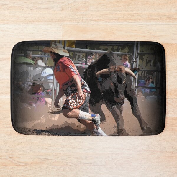 Artikelvorschau, Rodeo-Clowns, Rodeo-Bullenkämpfer, Rodeo entworfen und verkauft von Barbara Jean Photo Art And Design.
