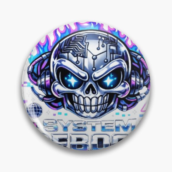 Item preview, System Reboot Cyber Skull Y2K Techcore Graphic designed and sold by EssentialsWear.