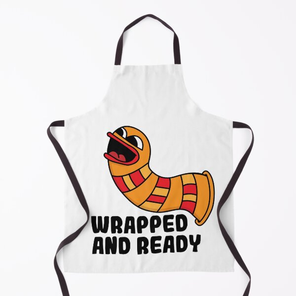 Item preview, Wrapped and Ready | Funny Worm Character designed and sold by Creatory.studio.