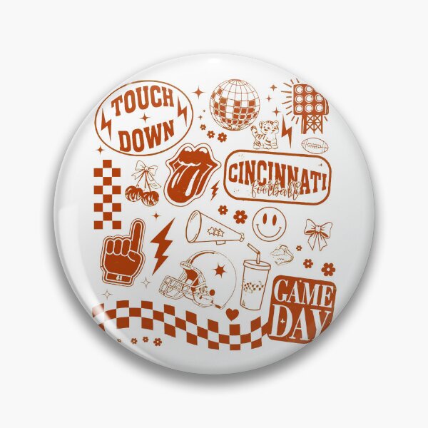 Item preview, Retro Cincinnati Game Day Football Vibes designed and sold by Abrum02.