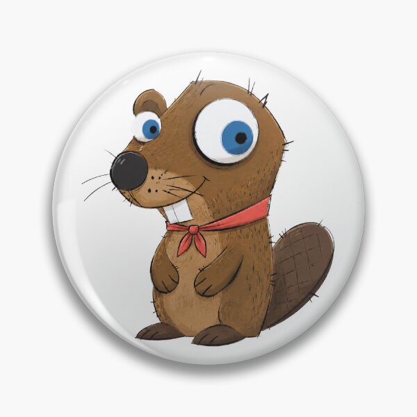 Item preview, Coral Neckerchief Beaver designed and sold by The-Art-of-D.