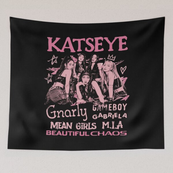 Item preview, Katseye The Beautiful Chaos Tour Kids Retro Gameboy Gabriela designed and sold by AvaLawley.