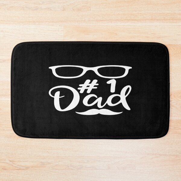 Item preview, #1 Dad Hashtag Glasses Mustache Father's Day T-Shirt designed and sold by phassystore.