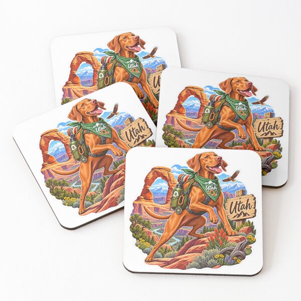 Item preview, Utah Red Rock Dog designed and sold by Whimspired By Paxx.