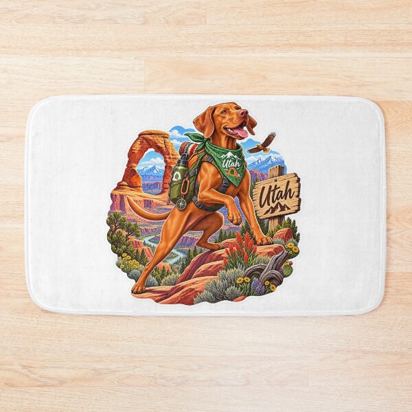 Item preview, Utah Red Rock Dog designed and sold by Whimspired By Paxx.