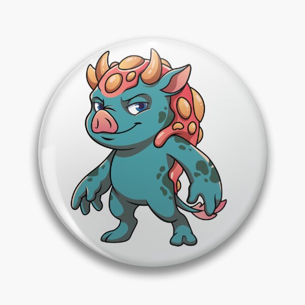 Item preview, Fantasy Blue Goblin Monster Cartoon Character Mascot designed and sold by Rupesh-Art26.