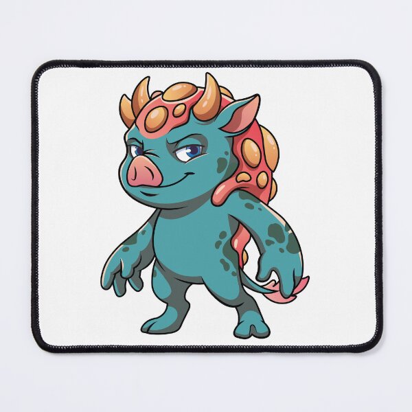 Item preview, Fantasy Blue Goblin Monster Cartoon Character Mascot designed and sold by Rupesh-Art26.