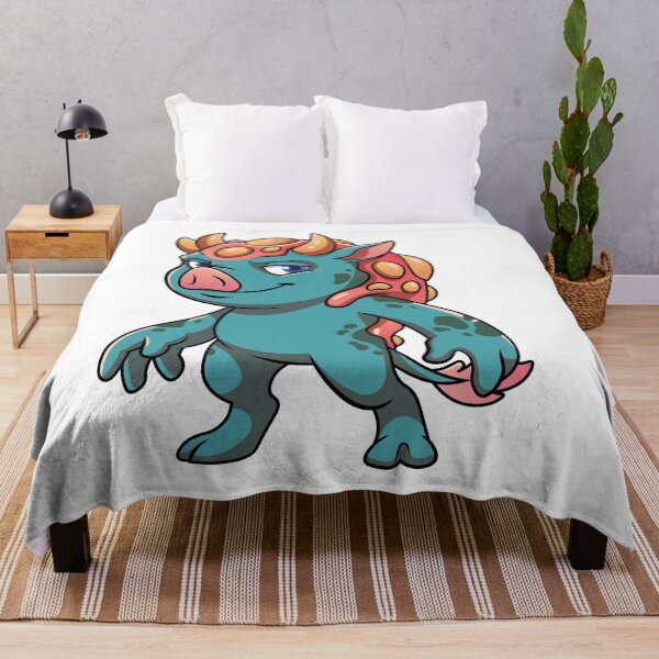 Item preview, Fantasy Blue Goblin Monster Cartoon Character Mascot designed and sold by Rupesh-Art26.