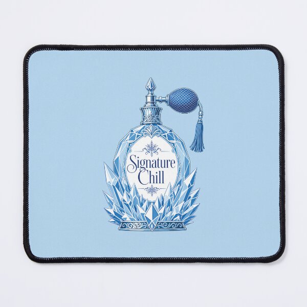 Item preview, The Icy Perfumer — Vintage Winter Fragrance Graphic designed and sold by KAYJAY DESIGNS.